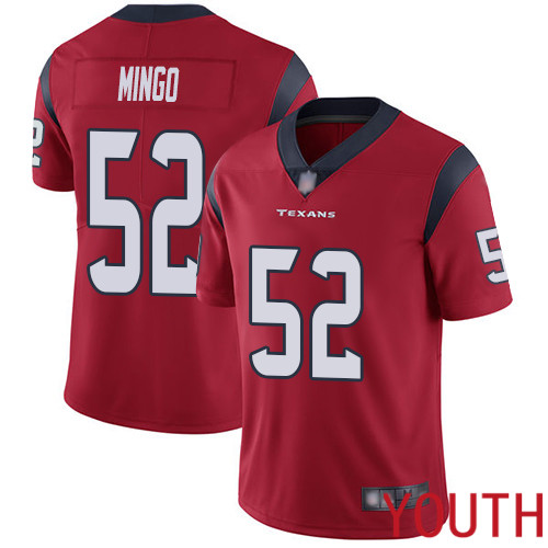 Houston Texans Limited Red Youth Barkevious Mingo Alternate Jersey NFL Football 52 Vapor Untouchable